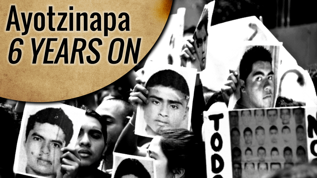 Families continue to demand justice for the disappeared students of Ayotzinapa