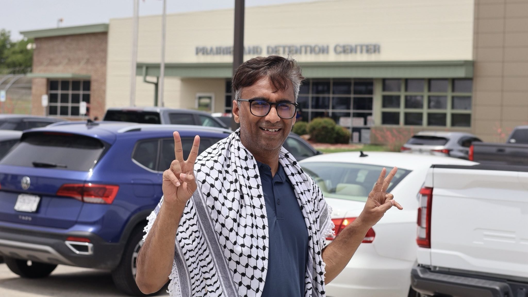 Scholar Badar Khan Suri is released following eight weeks of ICE detention