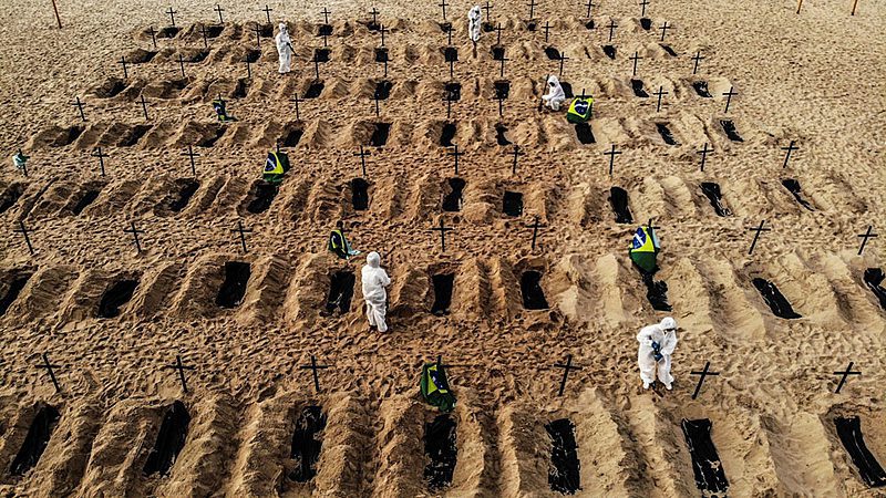 Brazil may reach 1 million COVID-19 casualties by October 2021