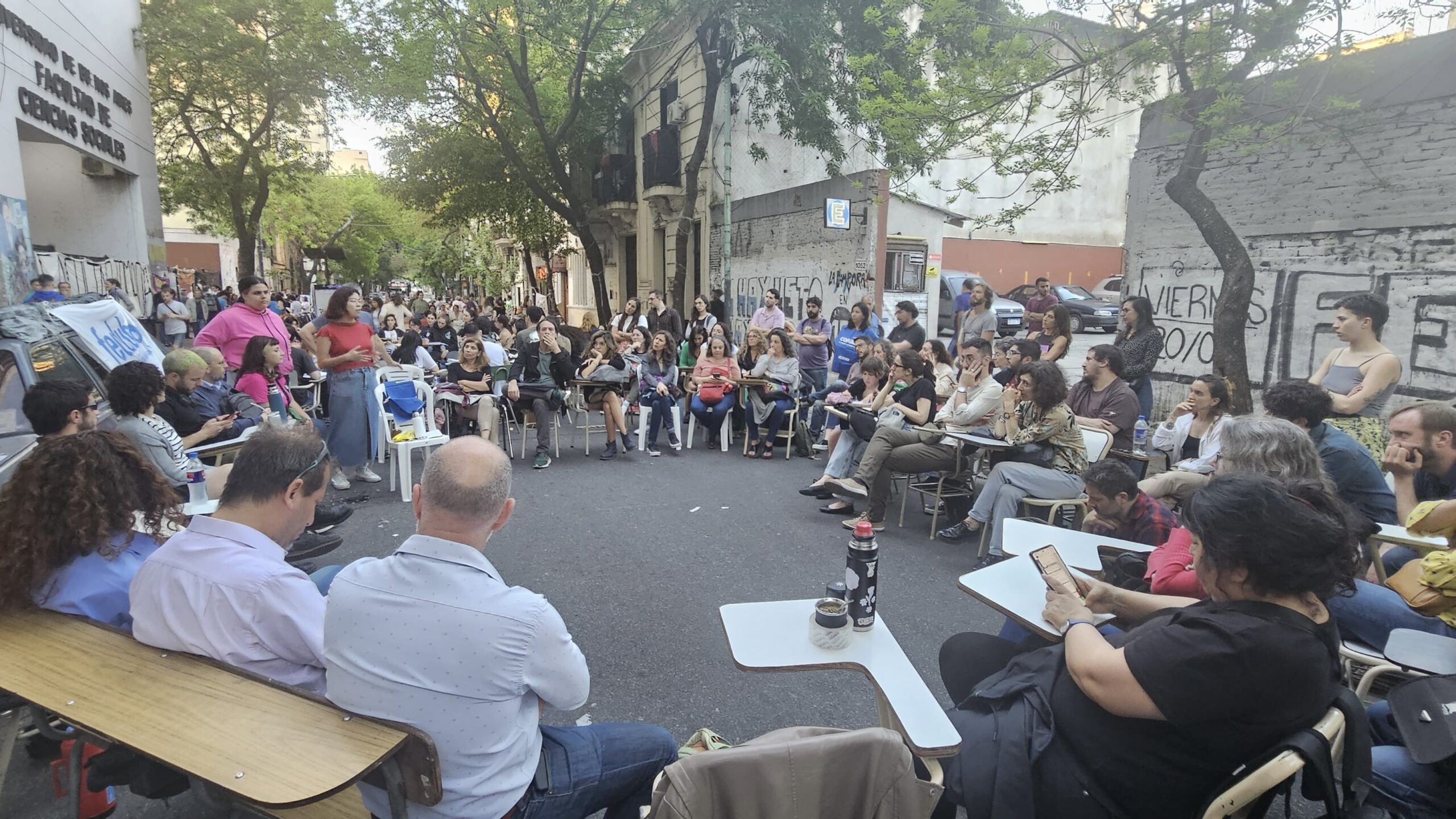 Students take over university buildings in Argentina to demand funding for education