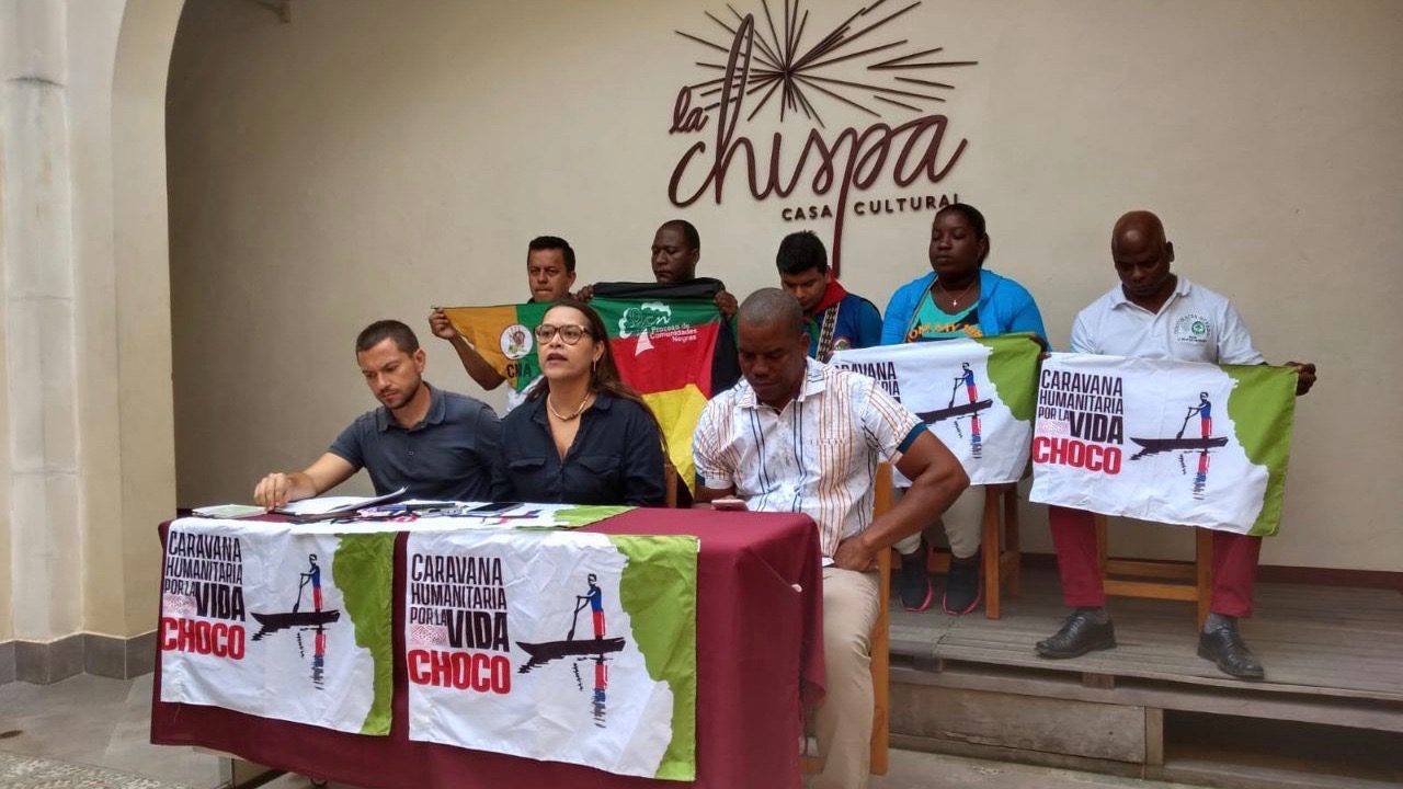 Humanitarian caravan denounces humanitarian crisis, shines light on alternatives in Colombia