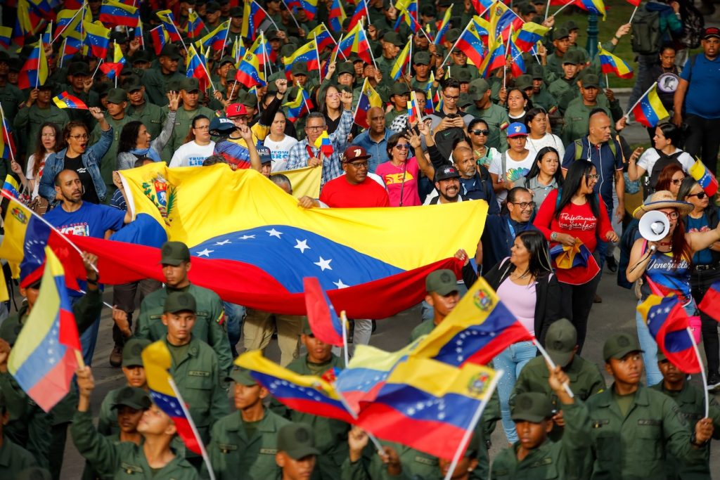 Caracas march