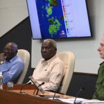Cuban President Miguel Díaz-Canel hurricane prep