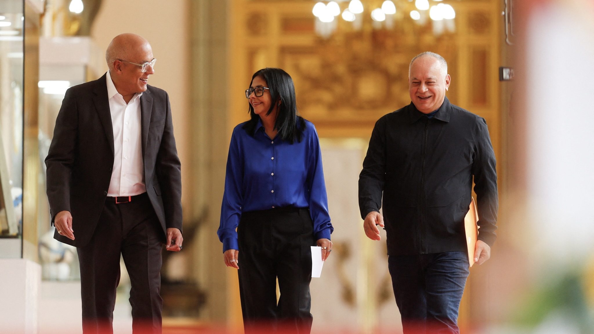 Jorge Rodríguez, Delcy Rodríguez, Diosdado Cabello