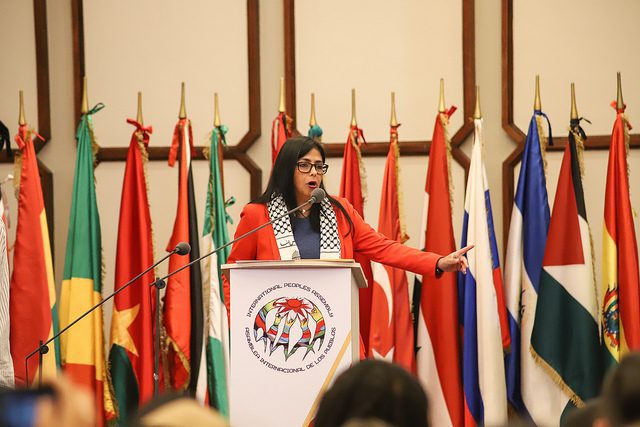 Vice-president of Venezuela: “If they attack us, the people of the world will rise up”