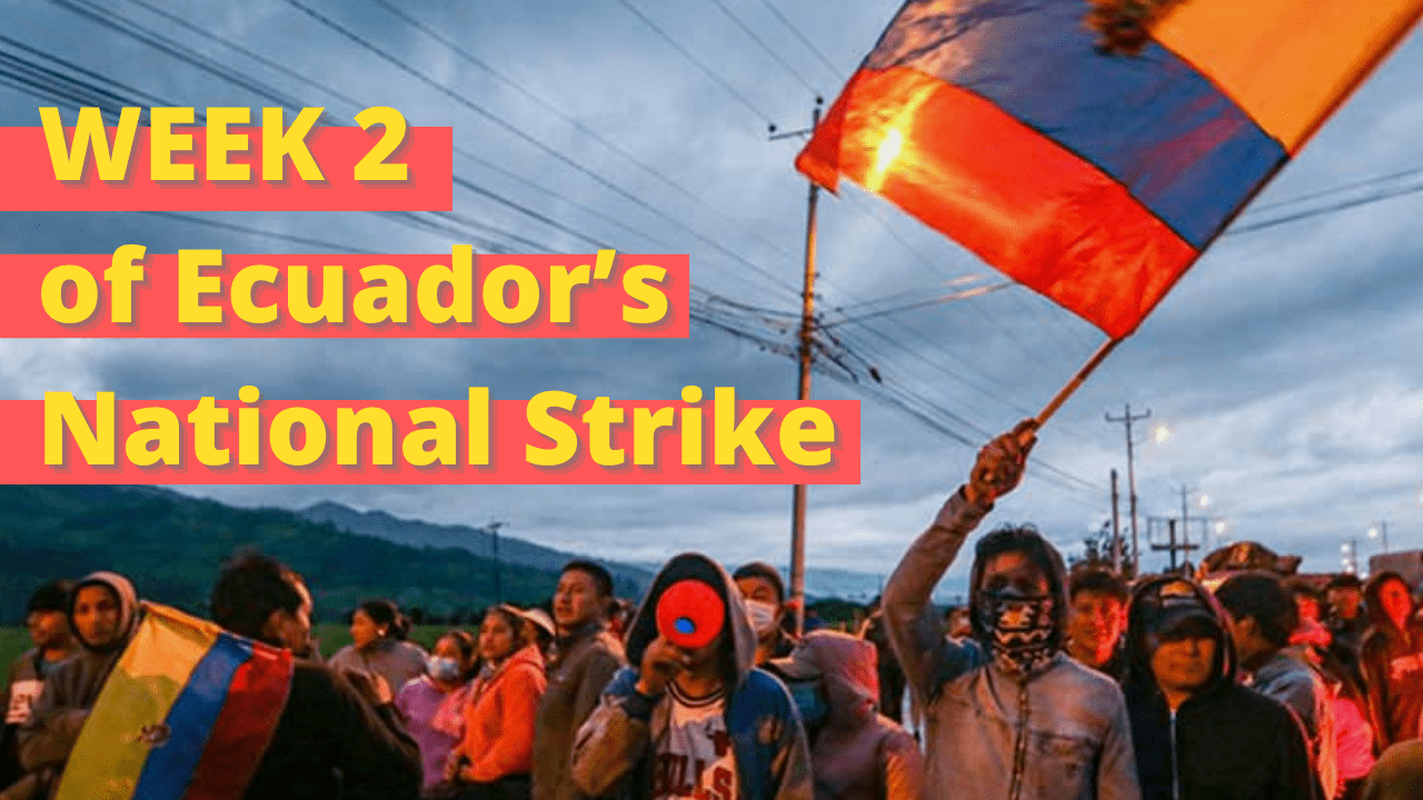 Defying repression, Ecuadorians continue to protest against neoliberalism