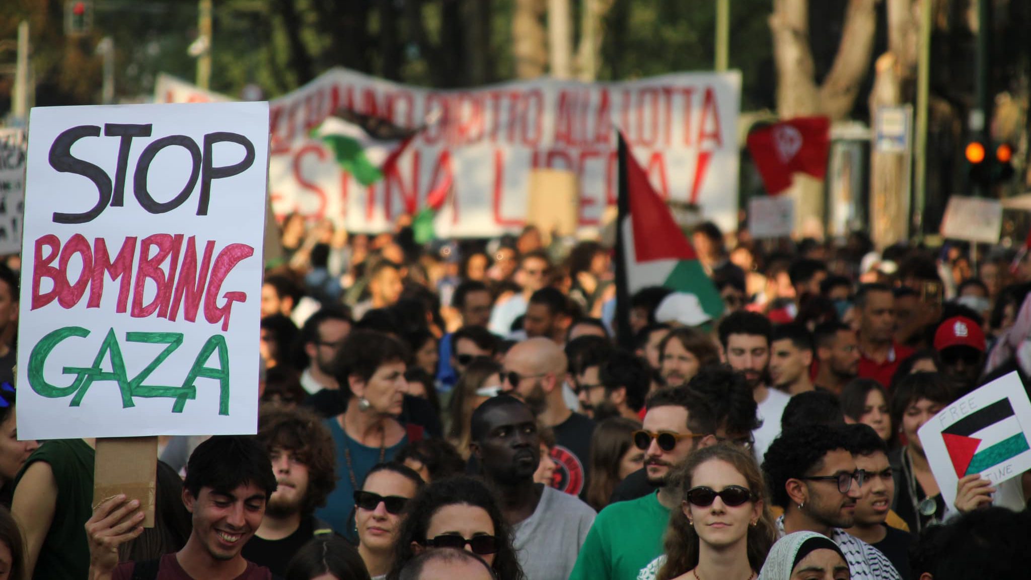 Europe rallies in solidarity with Palestine