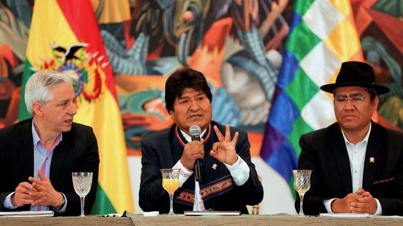 Evo Morales denounced that a coup process is underway in Bolivia