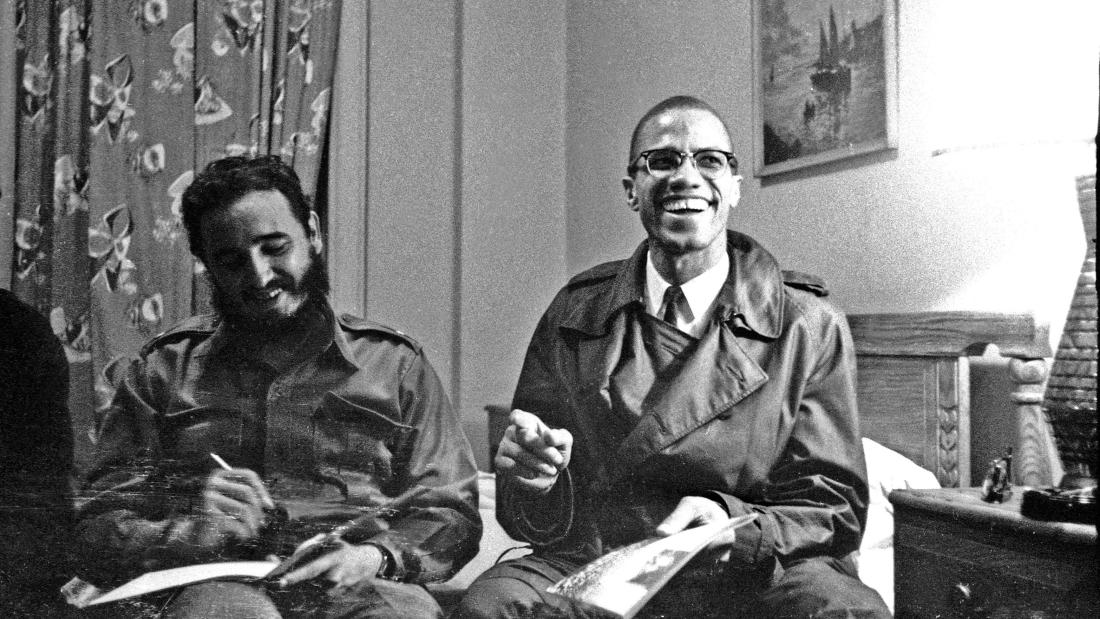 Fidel Castro and Malcolm X