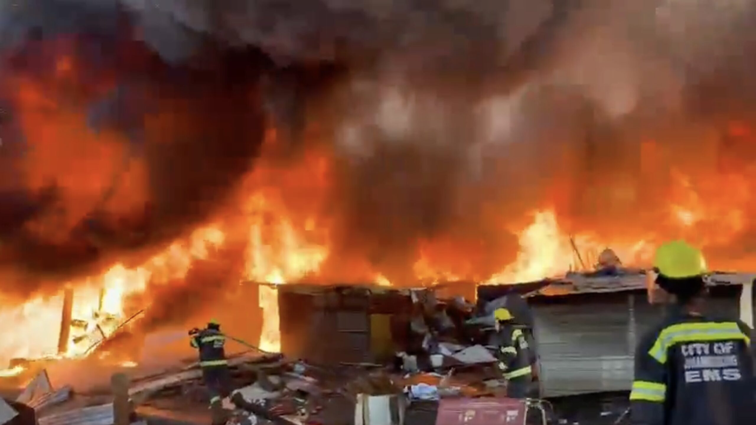 Neoliberalism responsible for devastating Johannesburg fires, says union