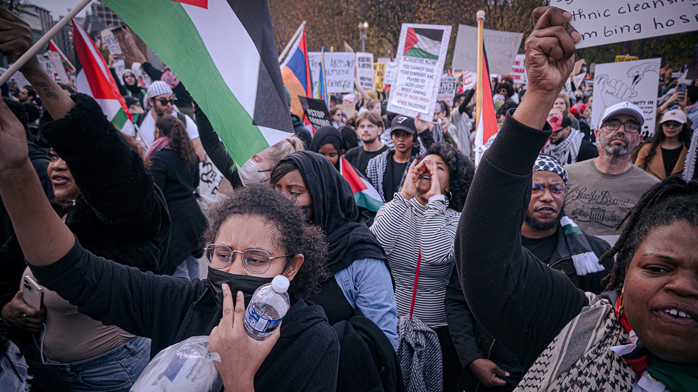 100,000 expected to take Pro-Palestine demands to Biden’s doorstep