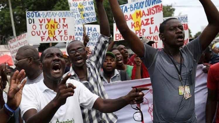 Haitians intensify struggle against president Jovenel Moïse