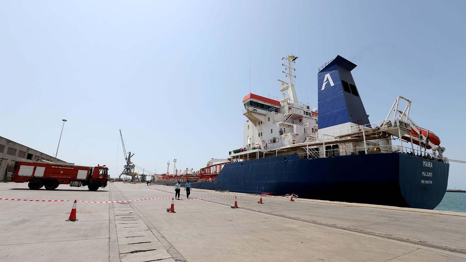 After years of blockade, Saudi-led coalition allows four ships to dock at Hodeidah in Yemen