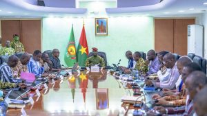 ibrahim traore cabinet meeting - BT News Burkina Faso's President Ibrahim Traore