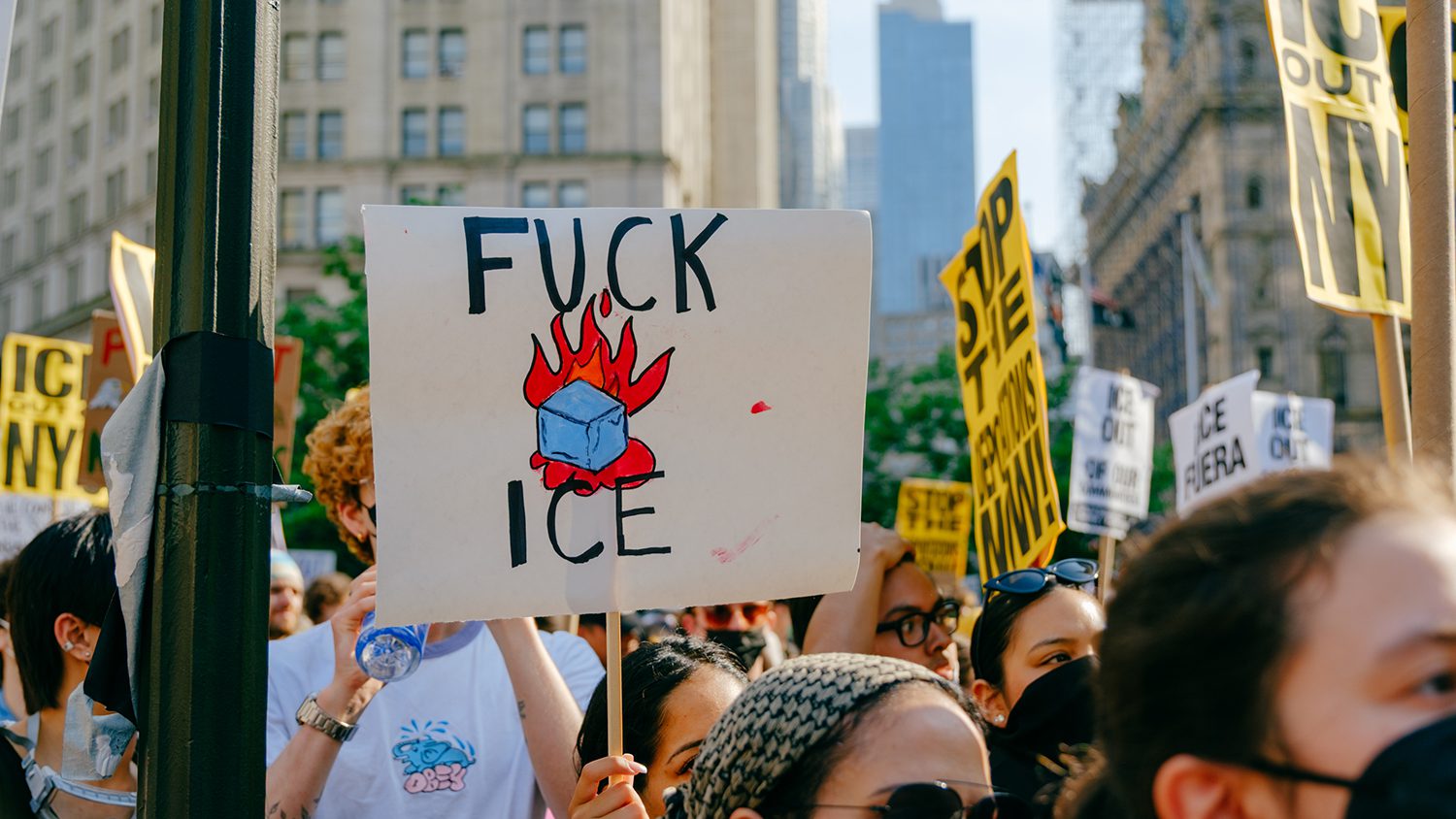 anti ICE protest