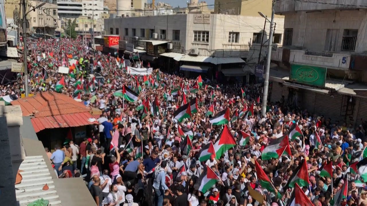 In Jordan, mass protests for Palestine express “a general popular sentiment”