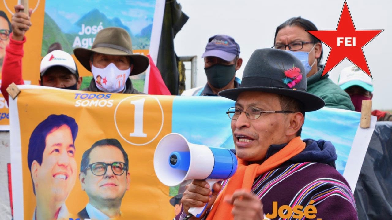 José Agualsaca, candidate for Ecuador’s National Assembly, seeks to recover the future
