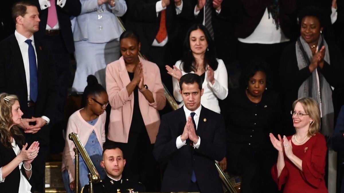 Guaidó is surprise guest at Trump’s State of the Union
