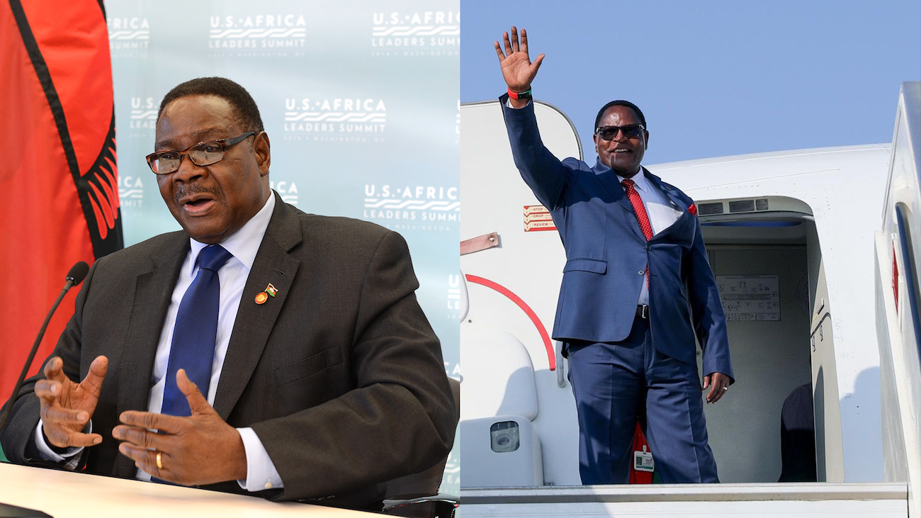 Peter Mutharika Lazarus Chakwera