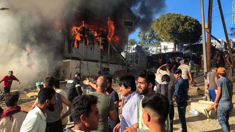 Tragedy strikes migrant camp in Greece