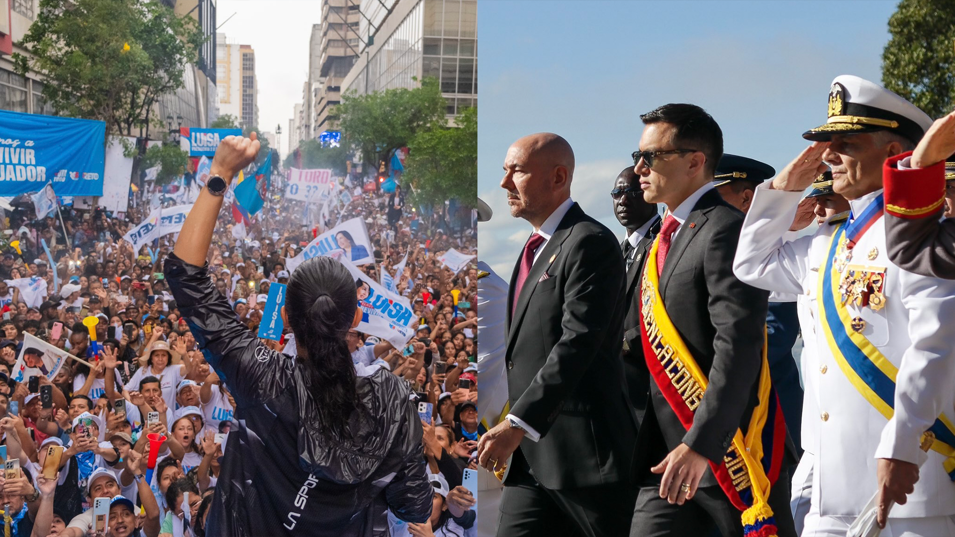 Bipartisanism wins in Ecuador: Noboa and González head to presidential run-off