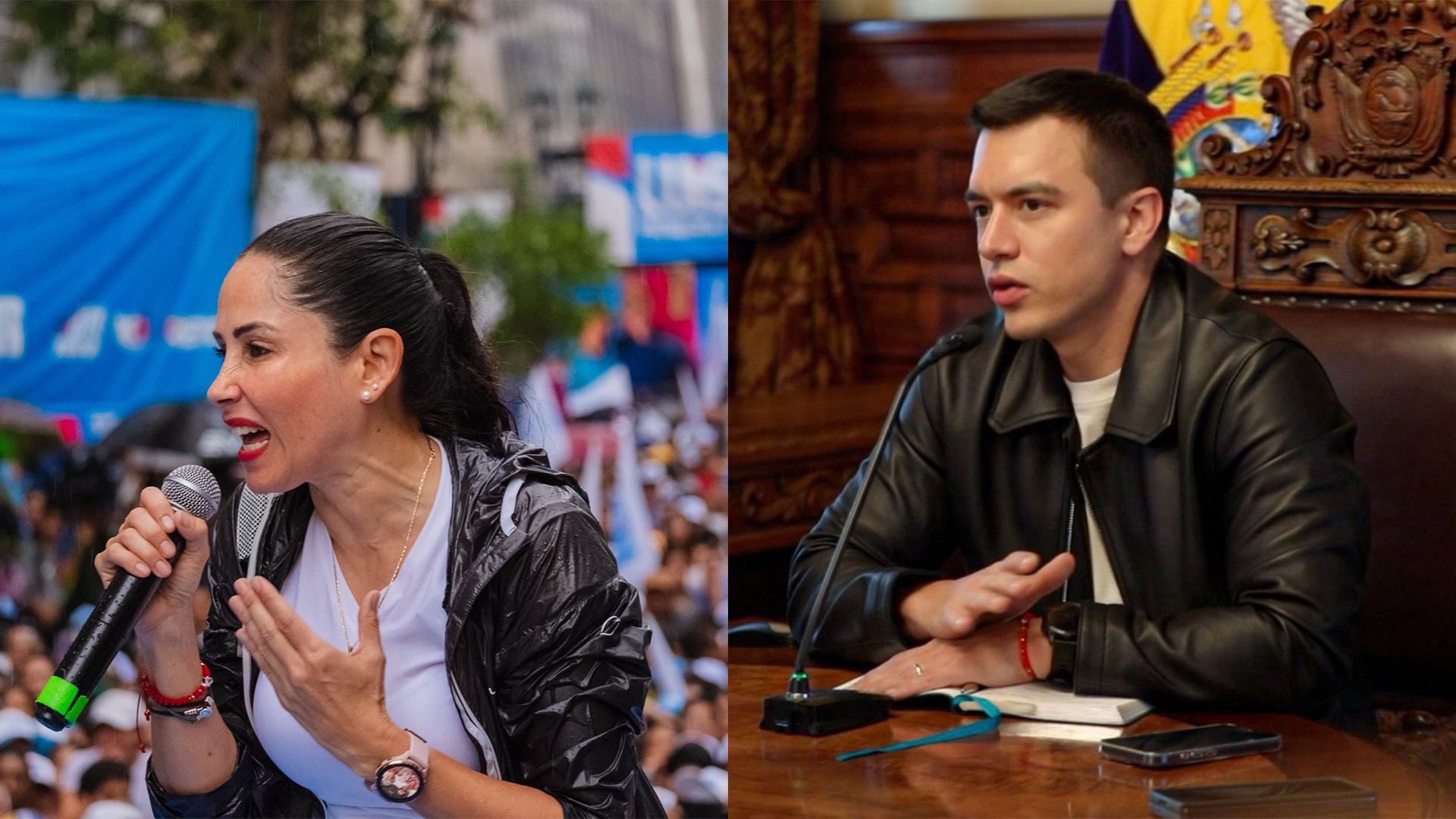 Ecuador’s presidential election: Noboa and González lead in a polarized race
