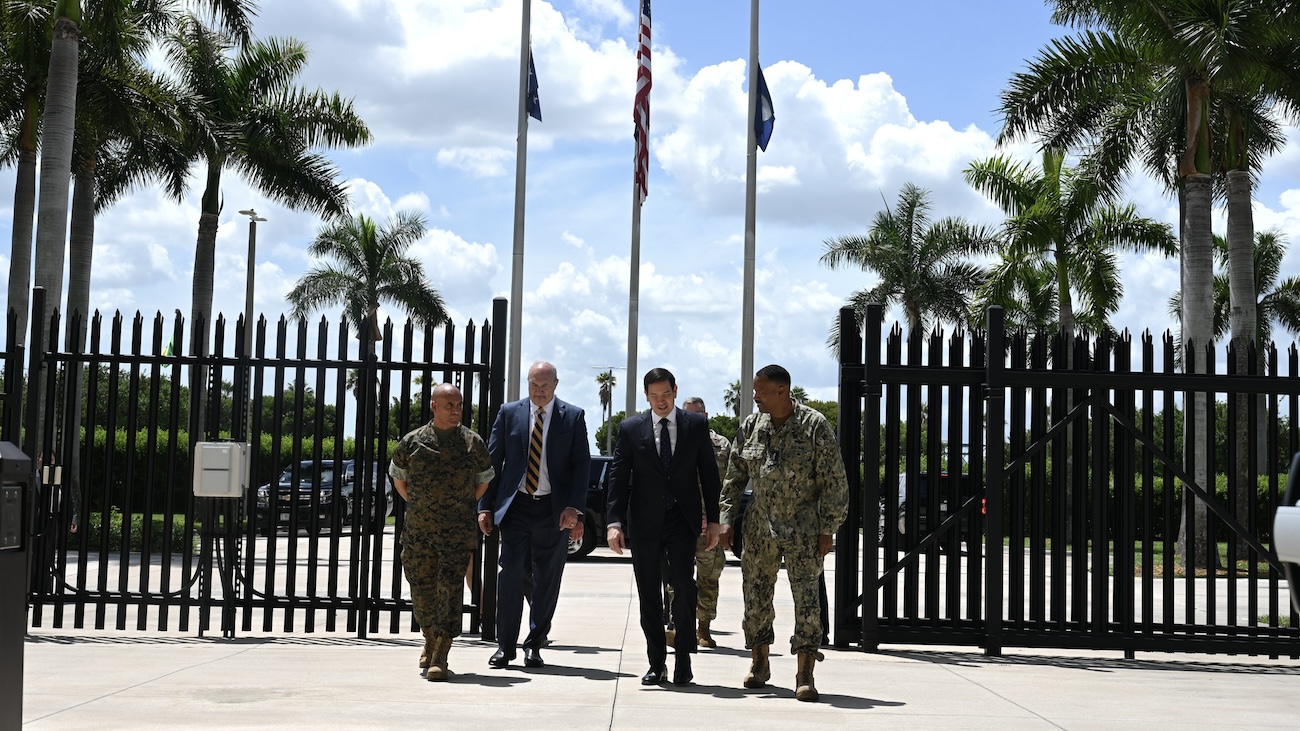 US Sec State Marco Rubio Southcom Commander