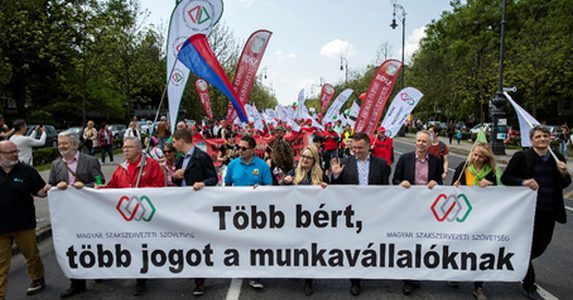 may day hungary