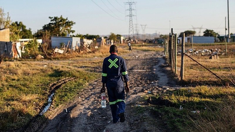 In South Africa, mining workers have double the infection rate for COVID-19