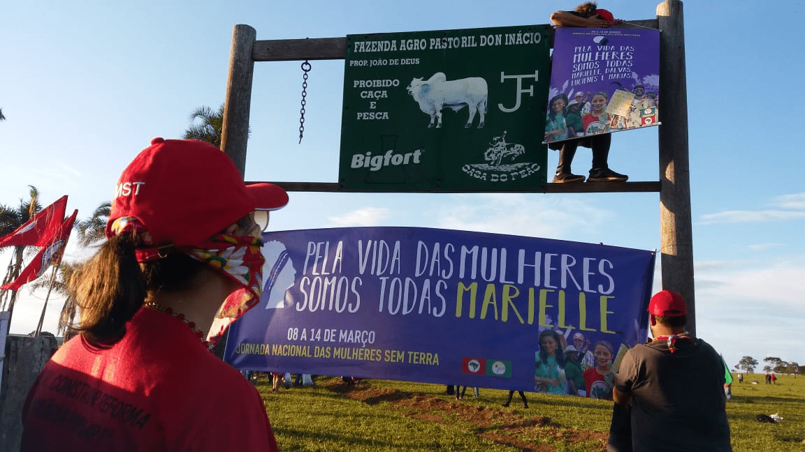 In Brazil, hundreds of landless women occupy lands of sexual abuser