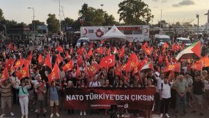nato turkiye - BT News Anti-NATO protest Istanbul, Turkiye