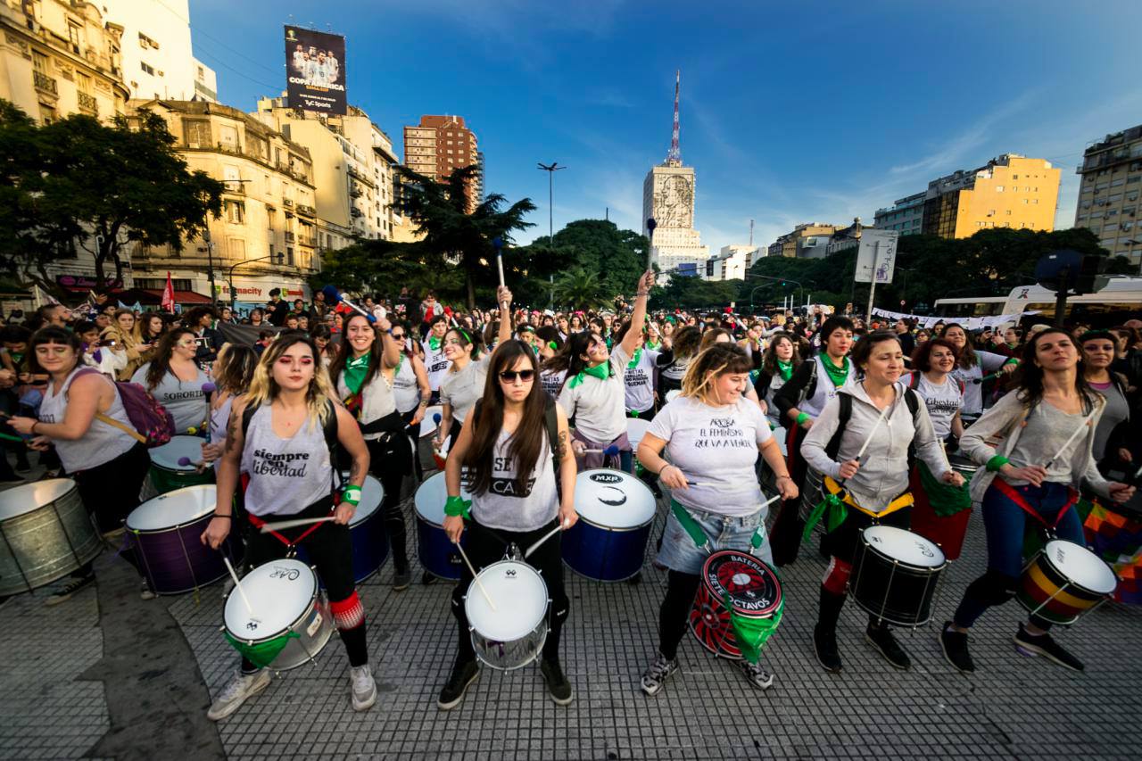 Multitudes in Argentina march against gender-based violence