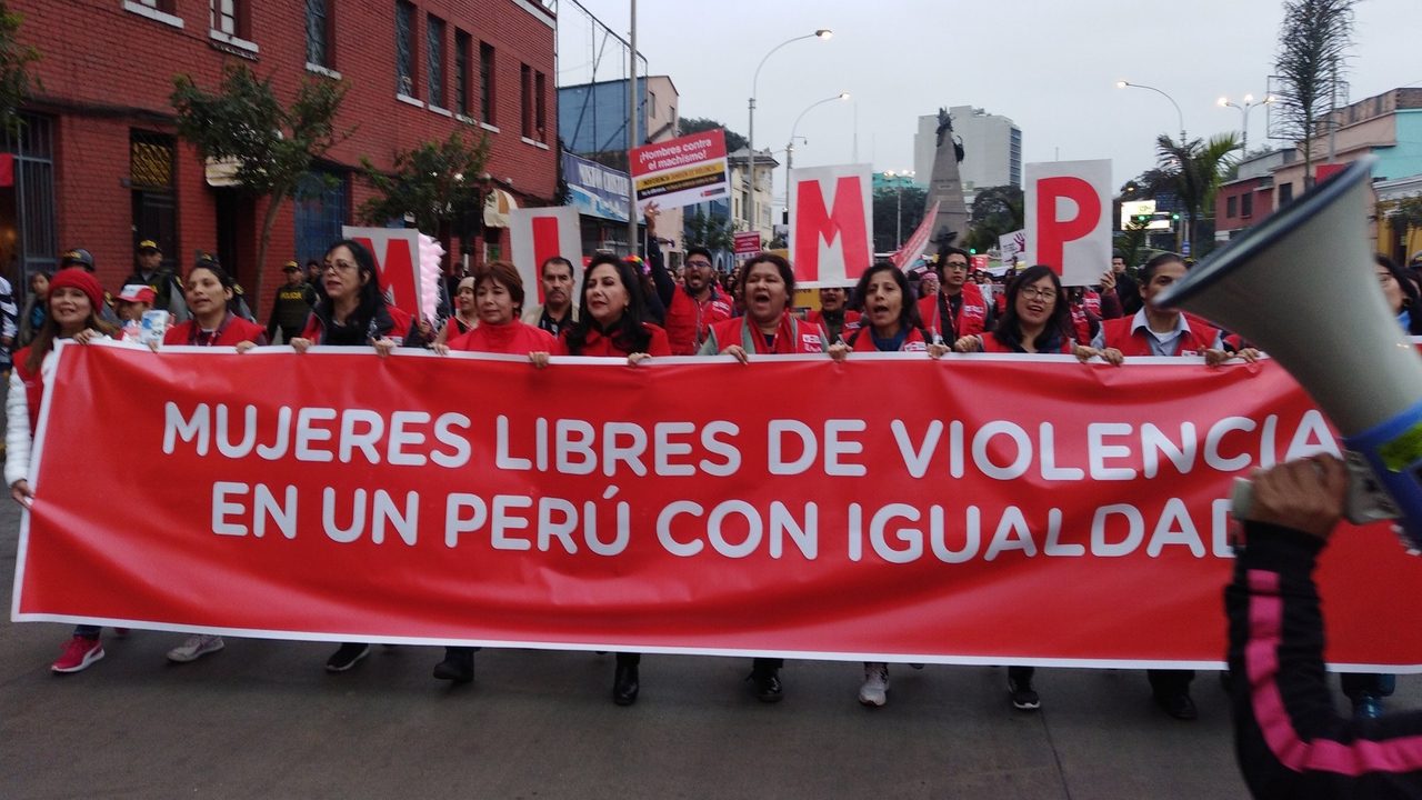 Peruvian feminists demand an end to gender-based violence
