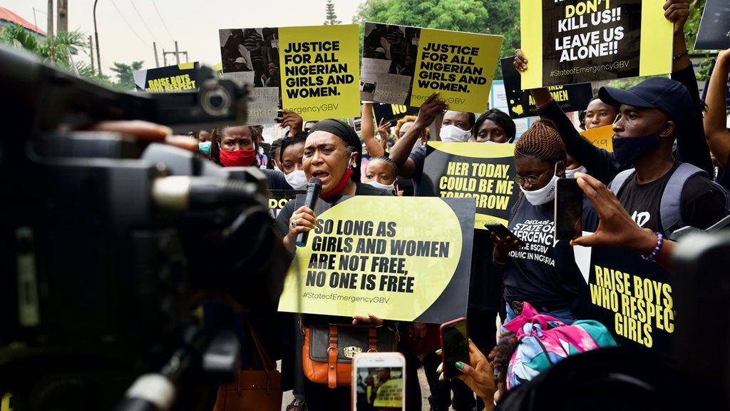 Massive protests against gender-based violence in Nigeria force government to take measures
