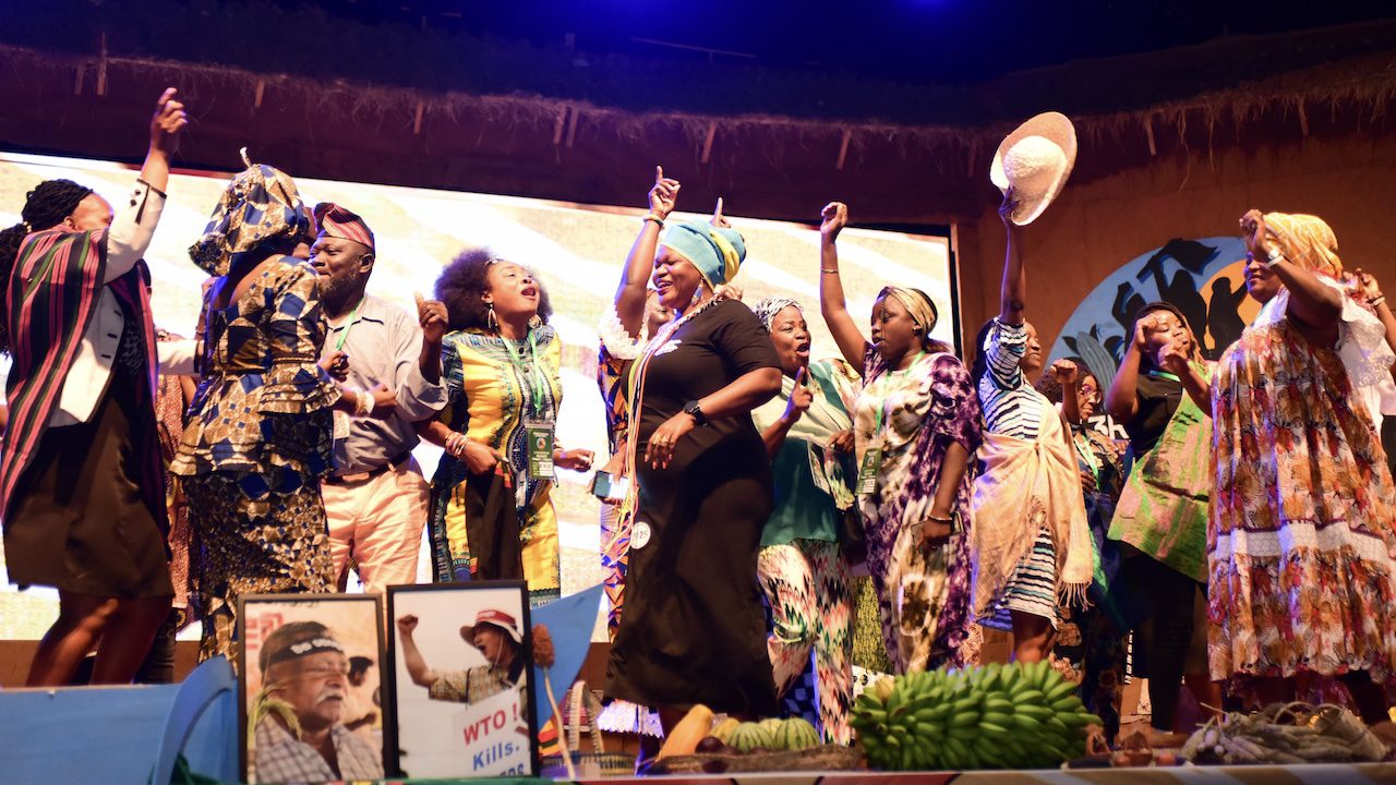 Nyéléni Global Forum builds struggle for sovereignty and human rights