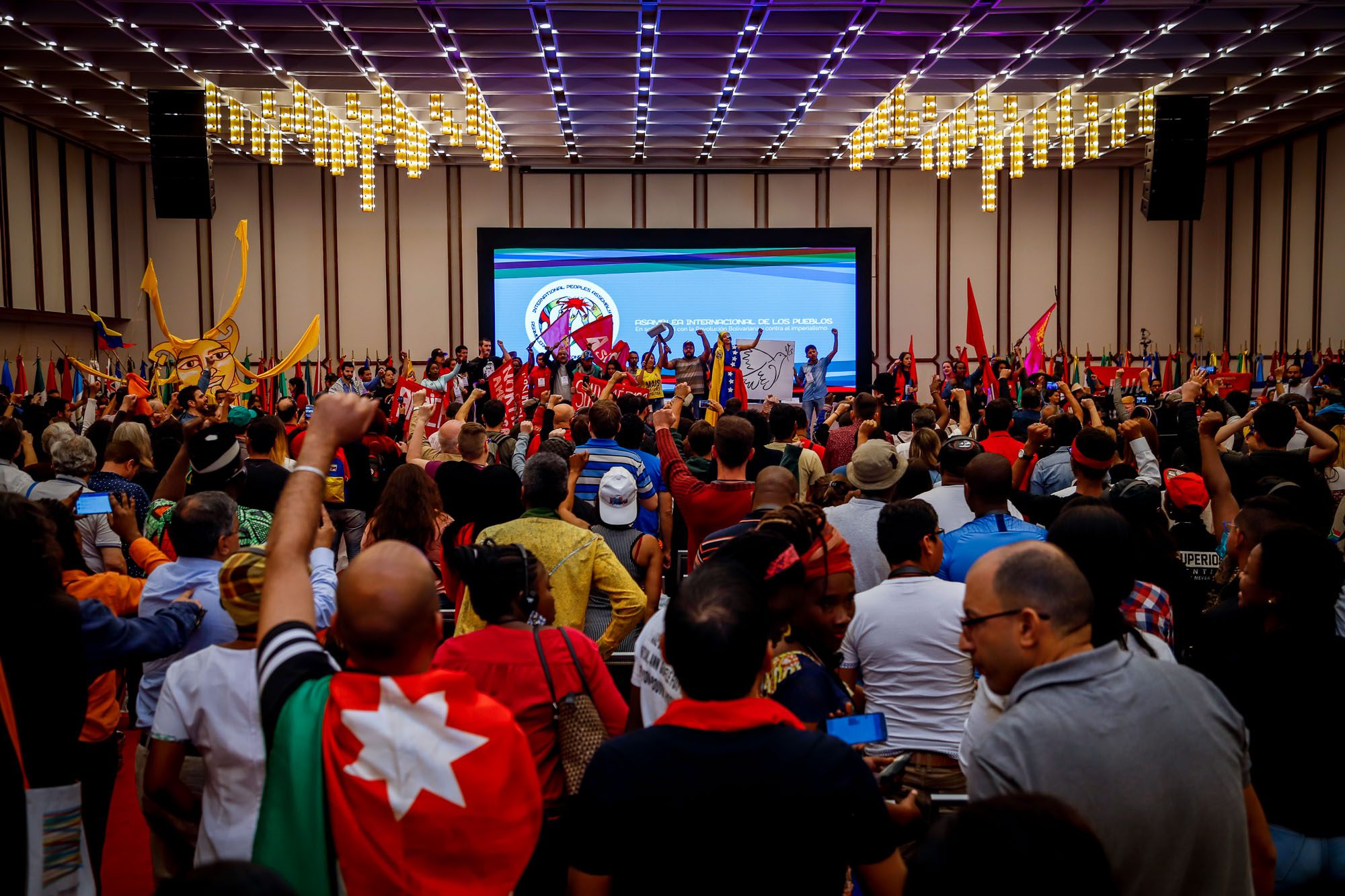 “When we say Hands off Venezuela’, we are saying Viva Socialism”