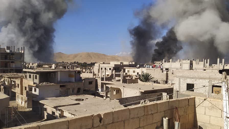 Israel intensifies attacks against Syria