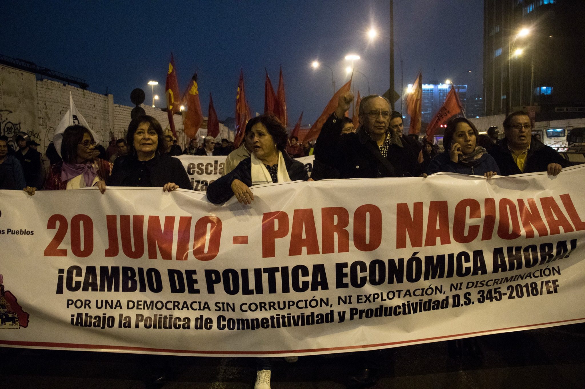 Peruvian workers mobilize against regressive labor reform