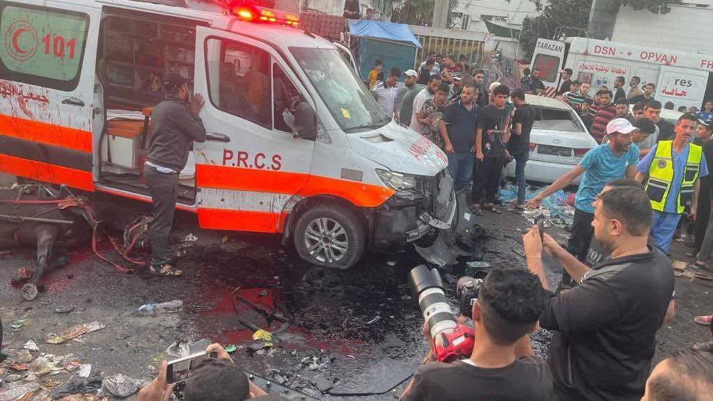 As attacks on hospitals in Gaza intensify, health workers remain steadfast