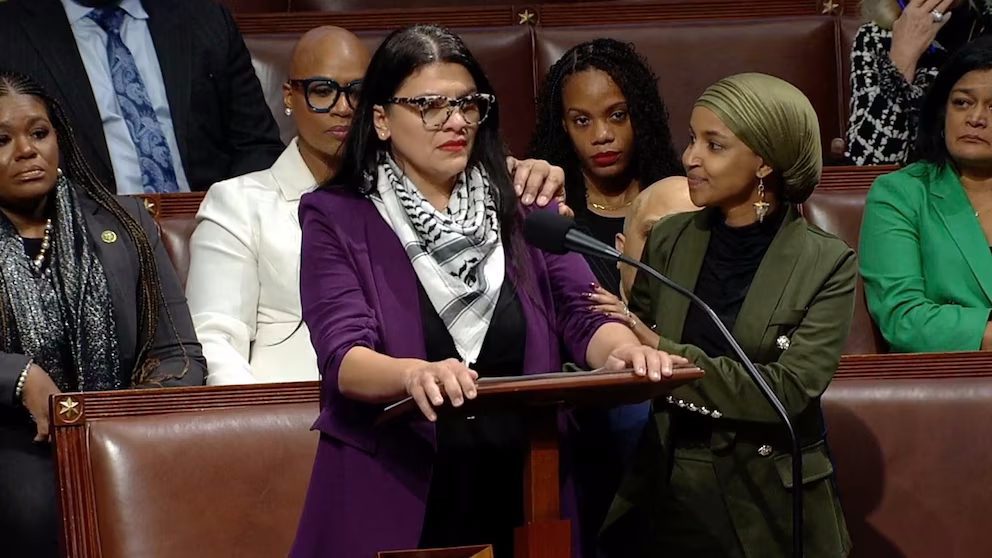 US House of Representatives censures only Palestinian-American member of Congress