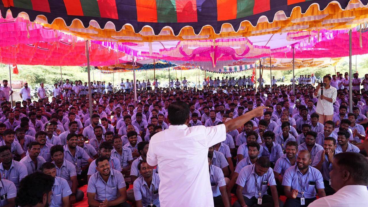 Samsung workers in India continue their strike and demand recognition of union