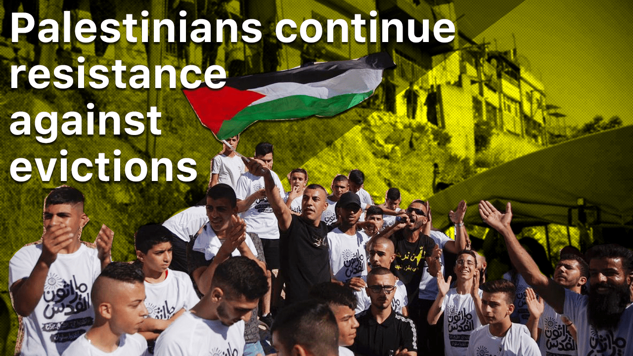 Israeli forces attack Palestinian marathon runners demanding end to forced evictions