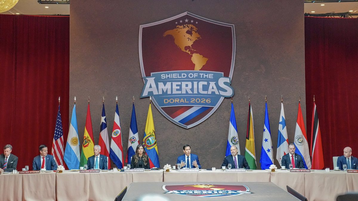 Marco Rubio Shield of the Americas