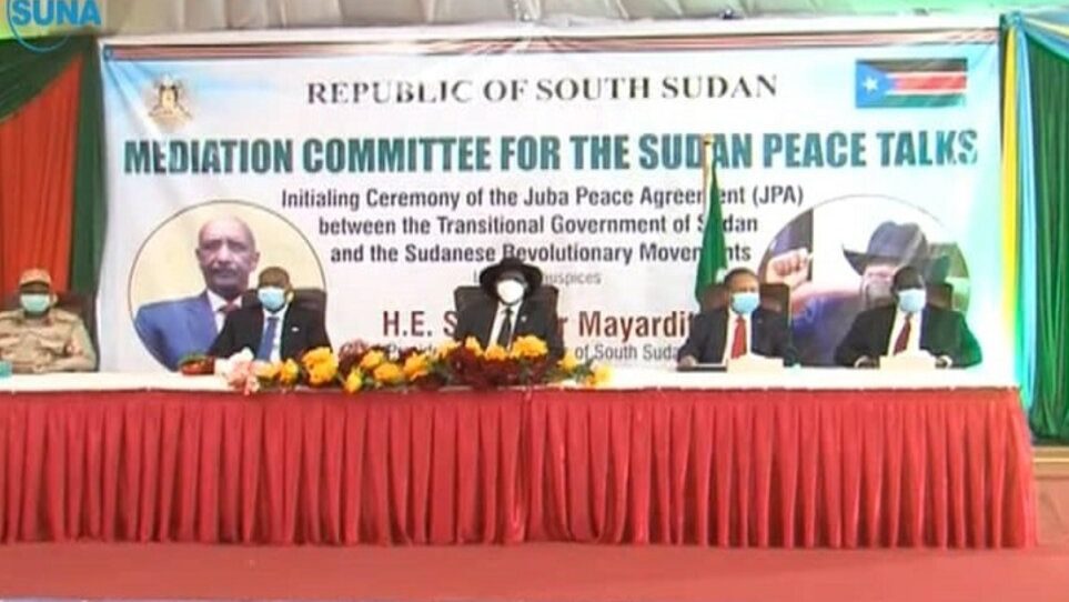 Sudanese government and majority of the rebel forces sign peace agreement