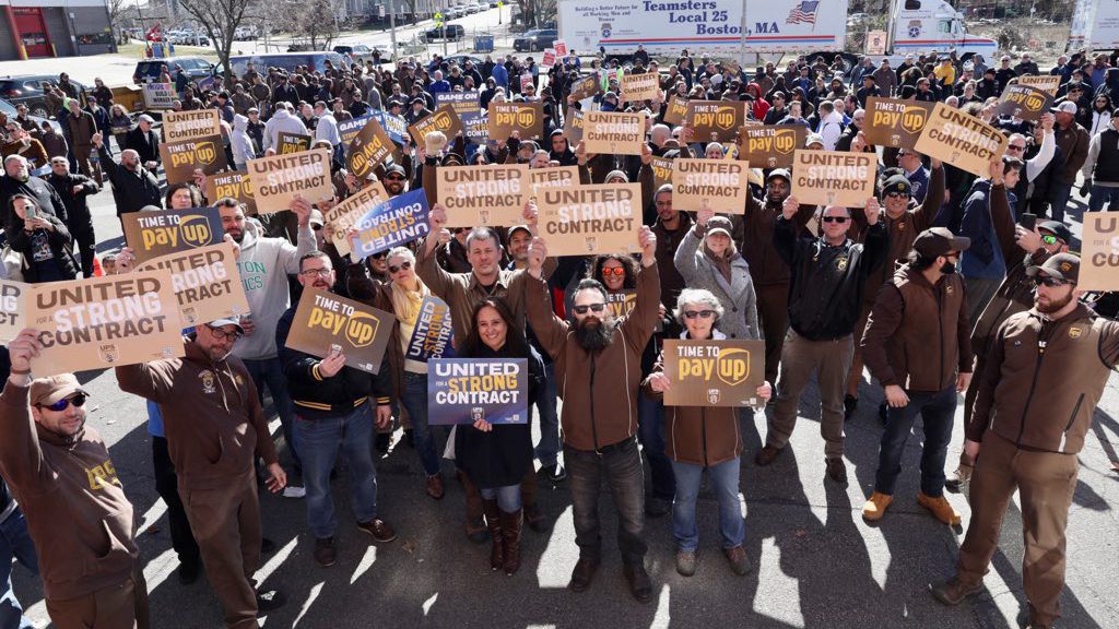 UPS Teamsters vote yes on historic contract