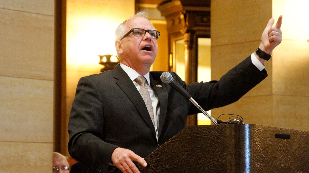 In appeal to growing progressive sector, Kamala Harris picks Minnesota Governor Tim Walz as running mate