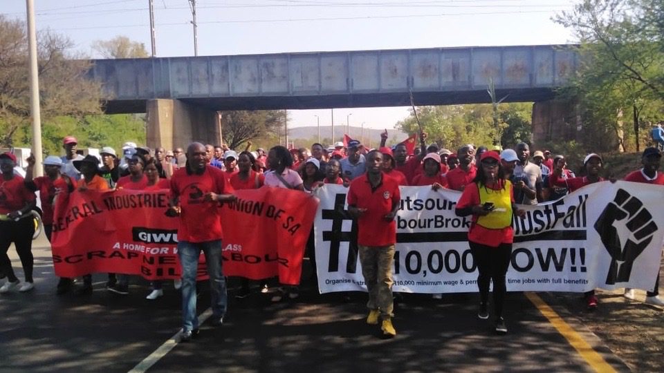 Striking workers in South Africa call for nationalization of Transpharm