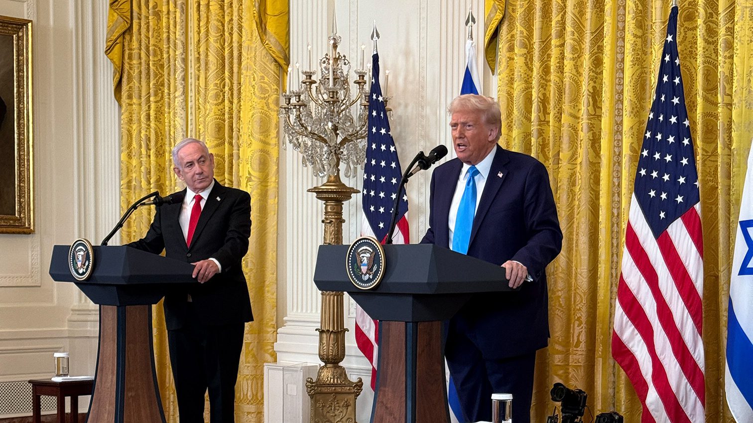 Trump says US will “take over” Gaza