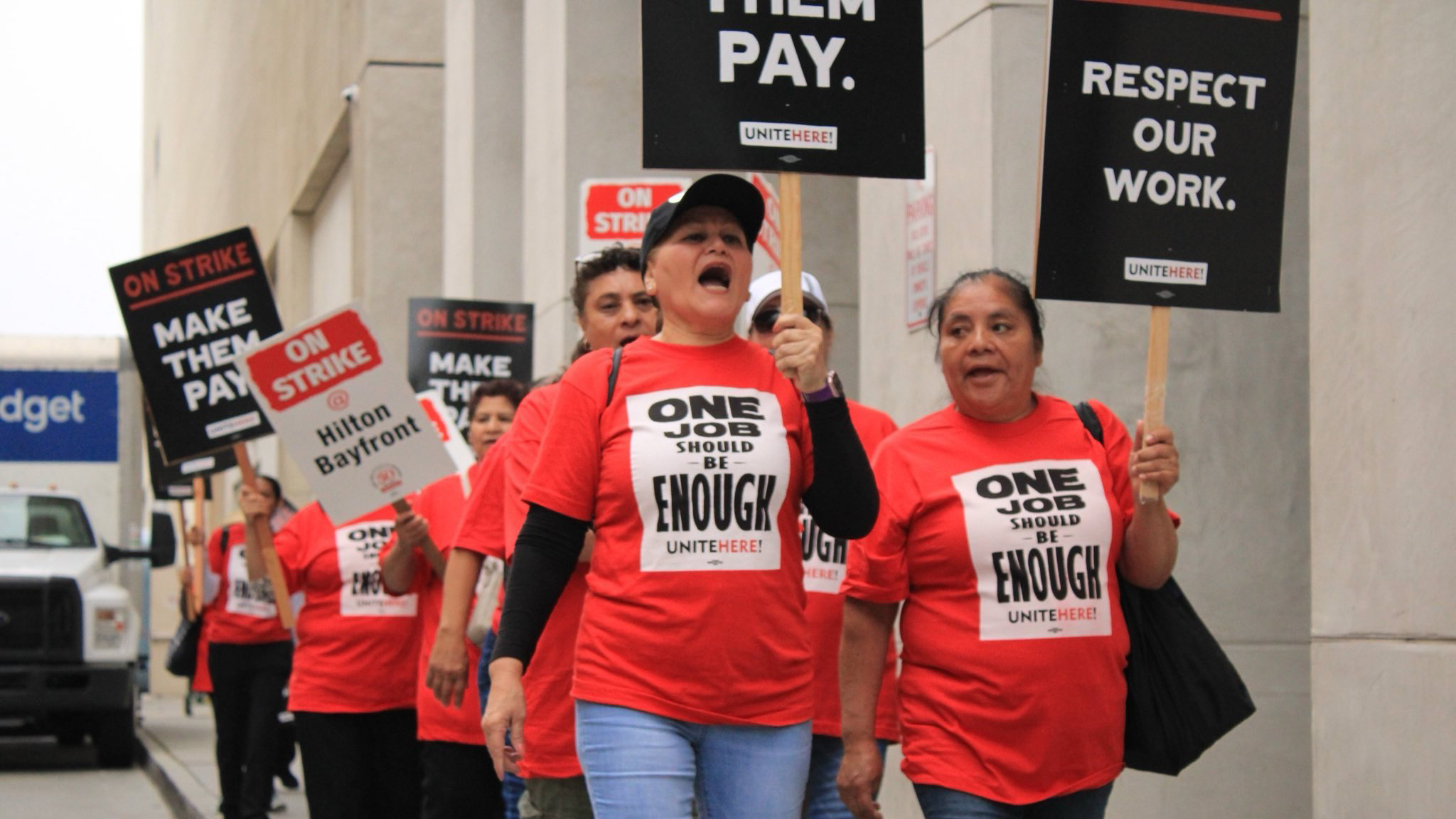 Over 10,000 hotel workers in the US are on strike