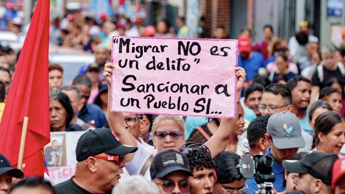 Venezuelan families demand justice for their relatives deported to El Salvador